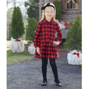 Mud Pie Buffalo Check Toddler Dress - NWT